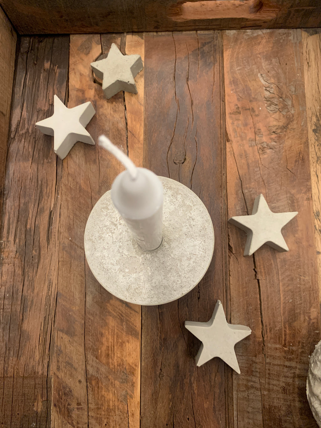 Lysestake for kronelys